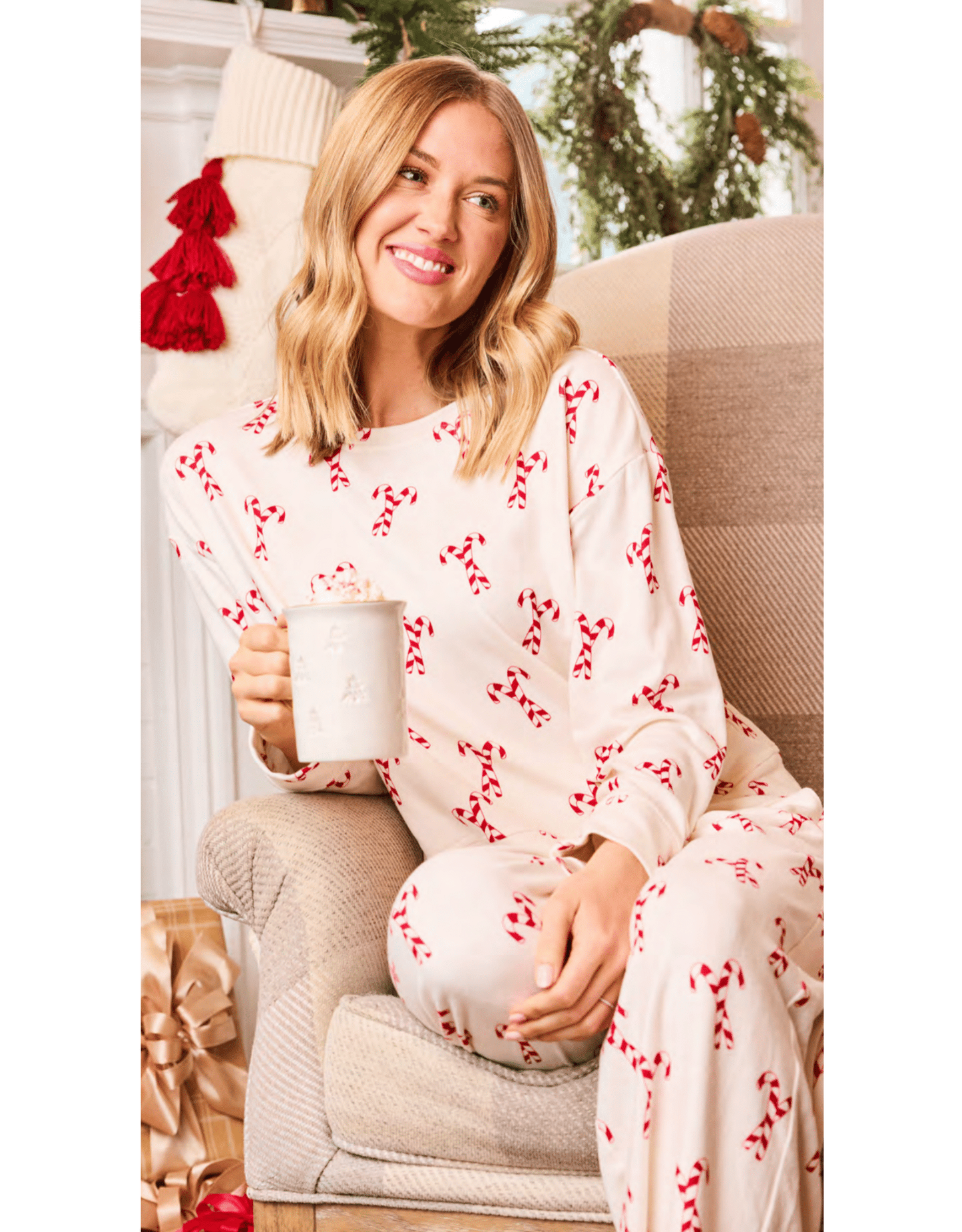 Sophie Candy Cane Pajamas