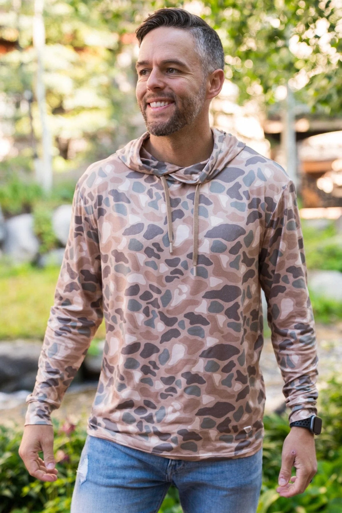 Performance Hoodie in Pintail Camo