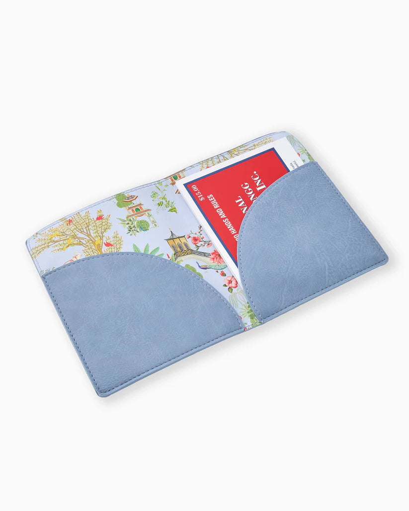 Mahjong Card Folio Periwinkle