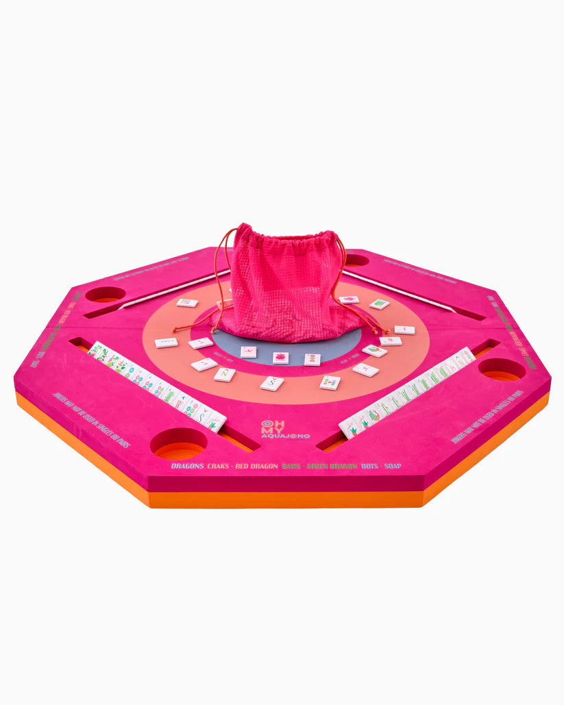 Aqua Jong Pool Mat Pink