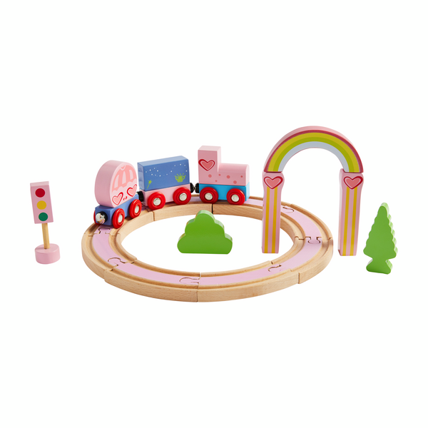 Rainbow Train Set