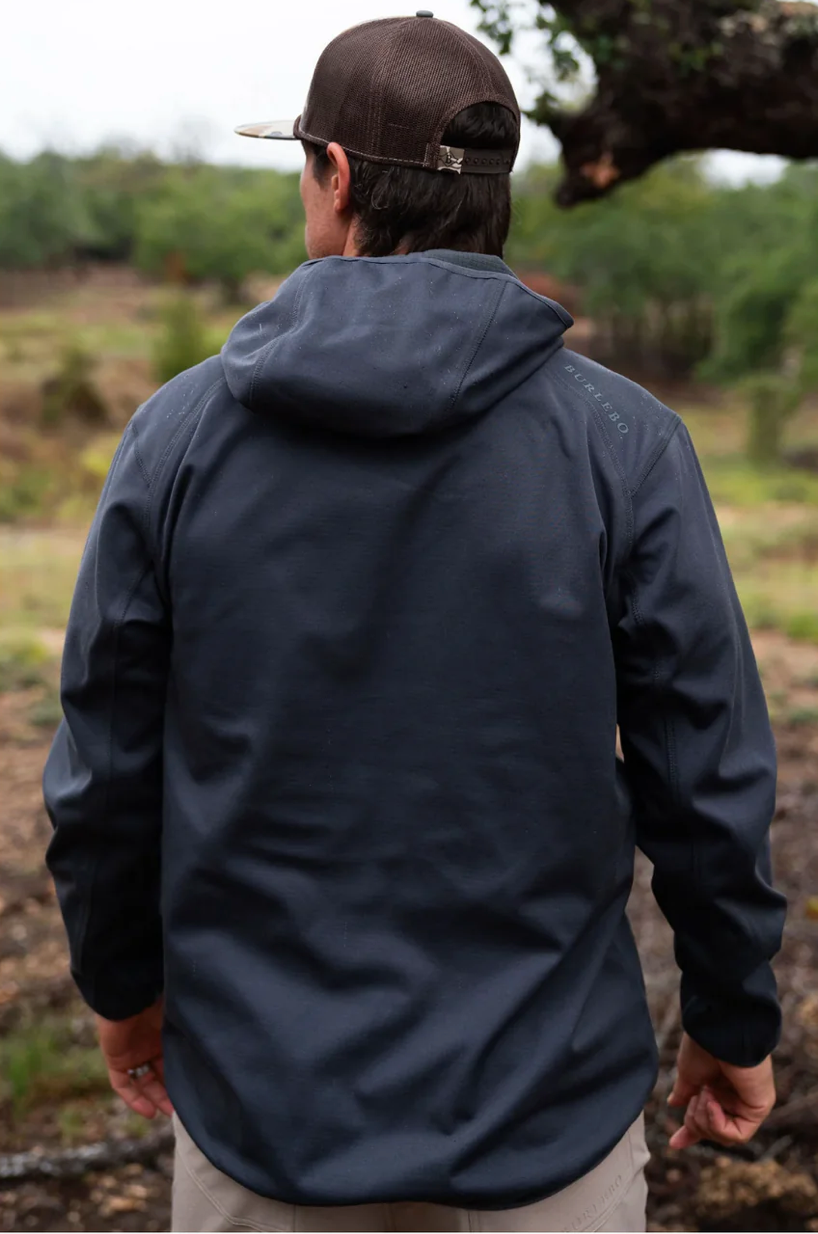 Quarter Zip Pullover in Grey