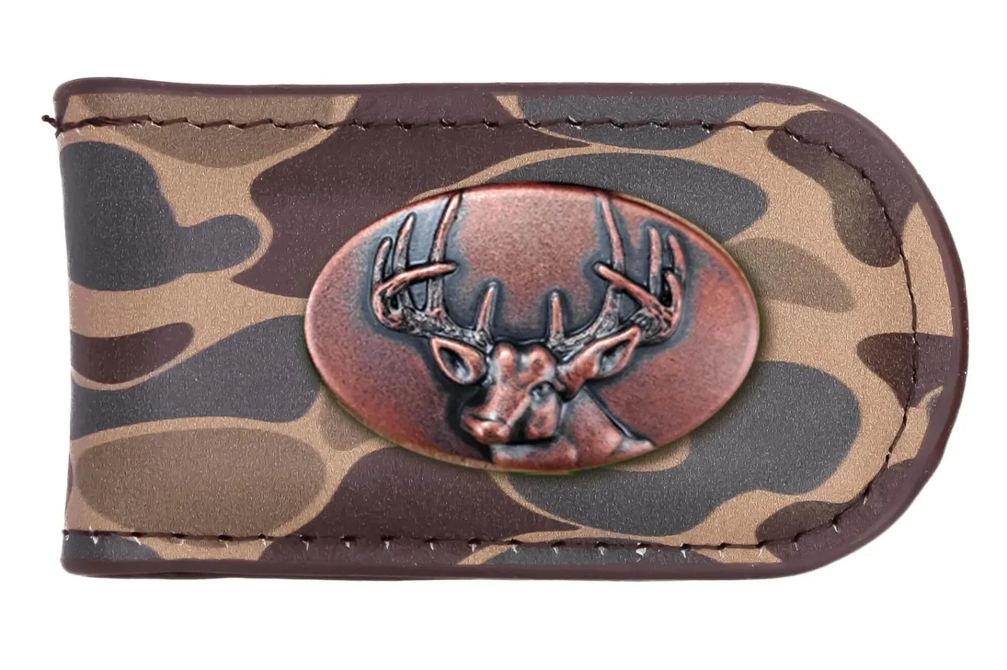 Old School Camo Mag Money Clip Buck