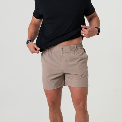 Everyday Shorts Cobblestone Khaki - Duck Hunt Pocket