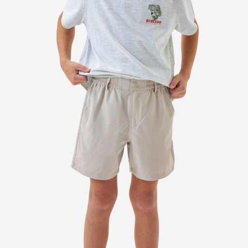 Youth Everyday Short - Light Khaki - Old Glory Pocket