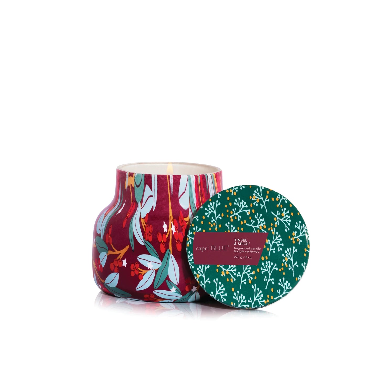 Tinsel & Spice Pattern Play Petite Jar 8oz