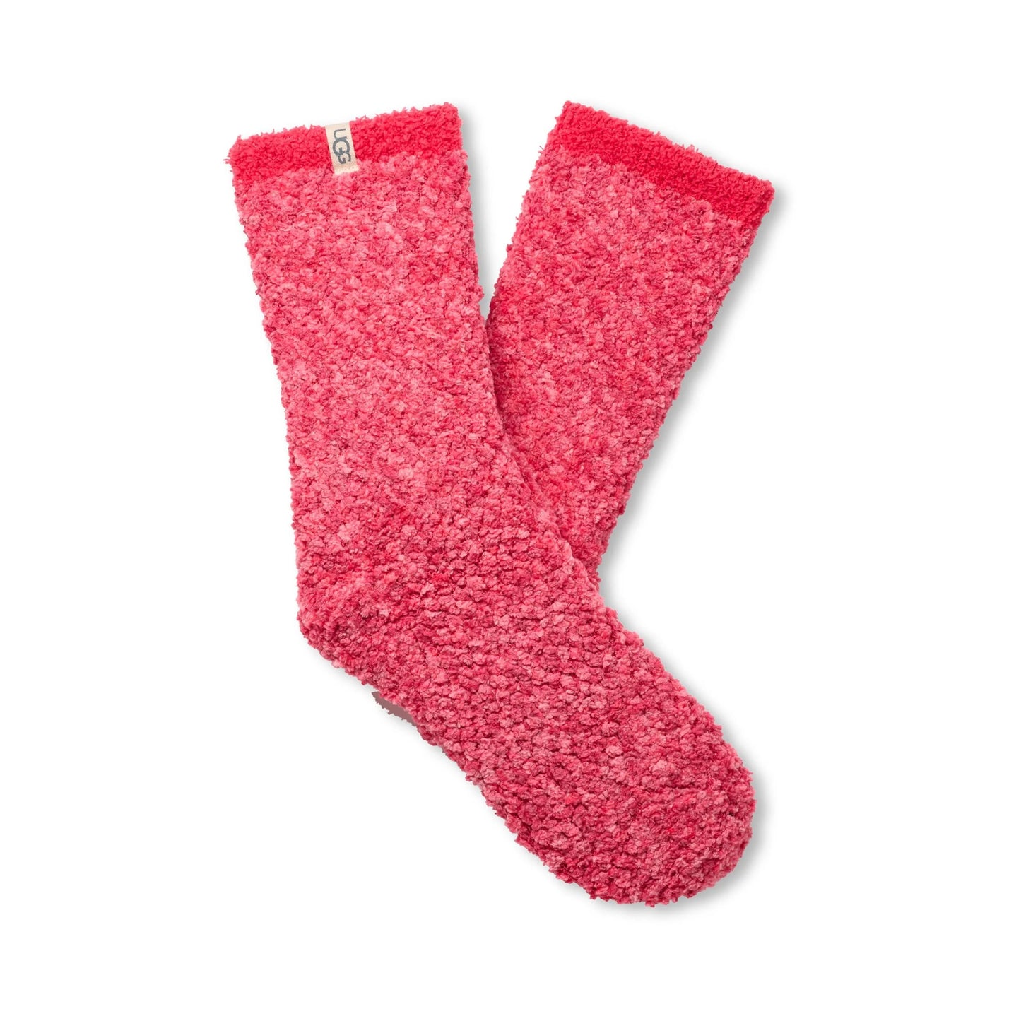 W Cozy Chenille Sock in Hibiscus Pink