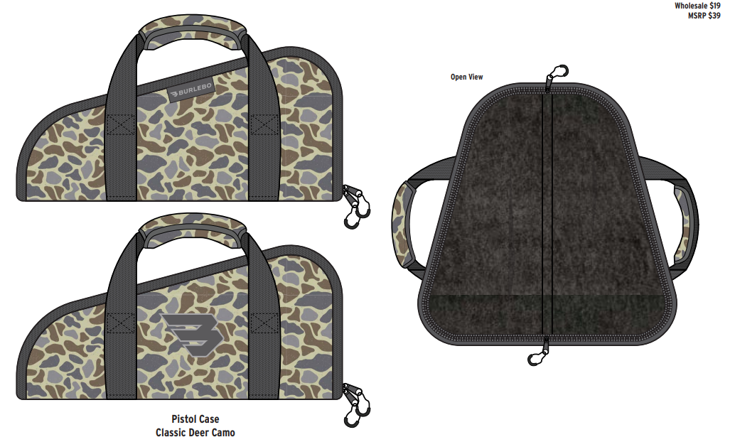 Pistol Case - Classic Deer Camo