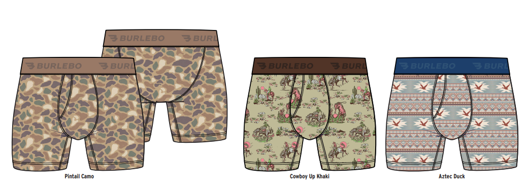3 Pack Boxer Brief Western