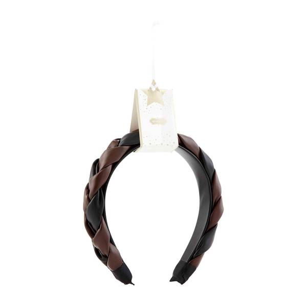 Braided Leather Headband