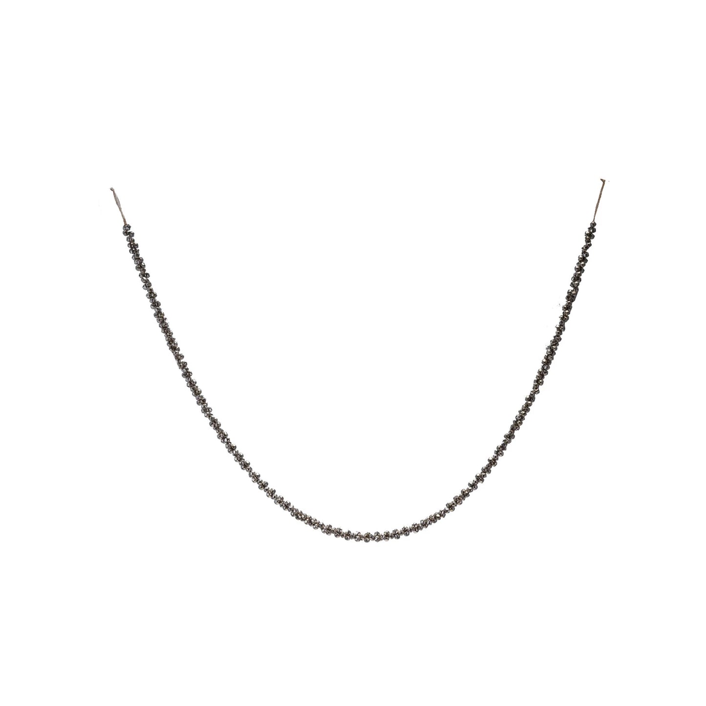 72"L Metal Silver Jingle Bell Garland