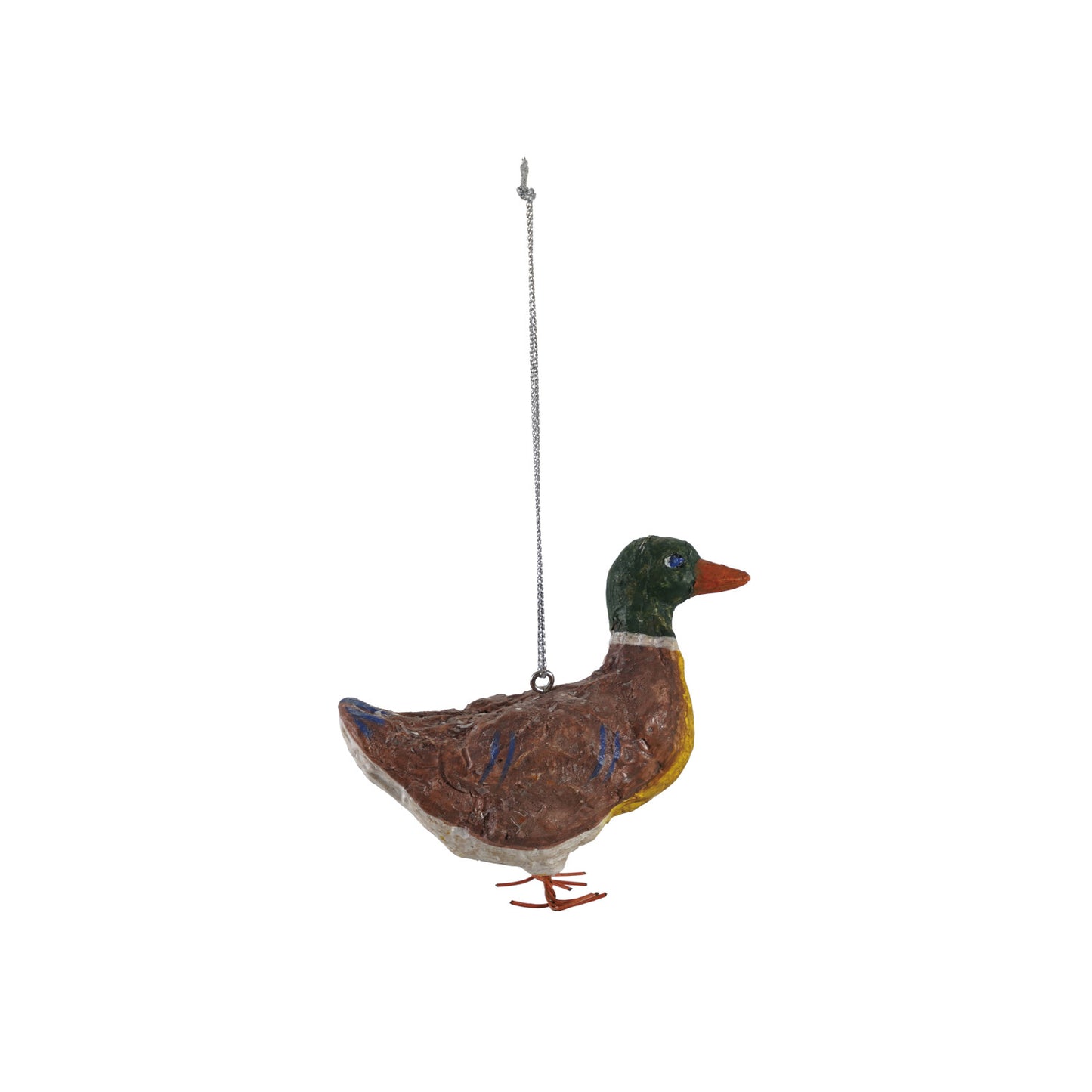 Paper Mache Mallard Ornament