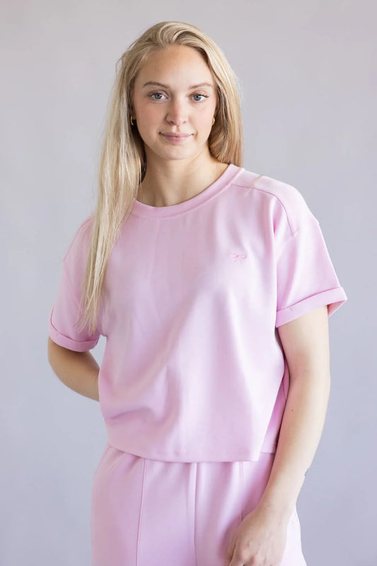 Butter Soft Tee Blush