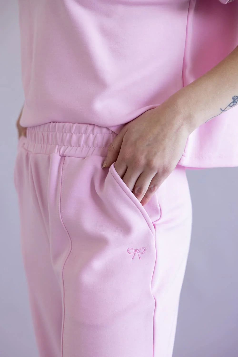 Butter Soft Pintuck Pant Blush