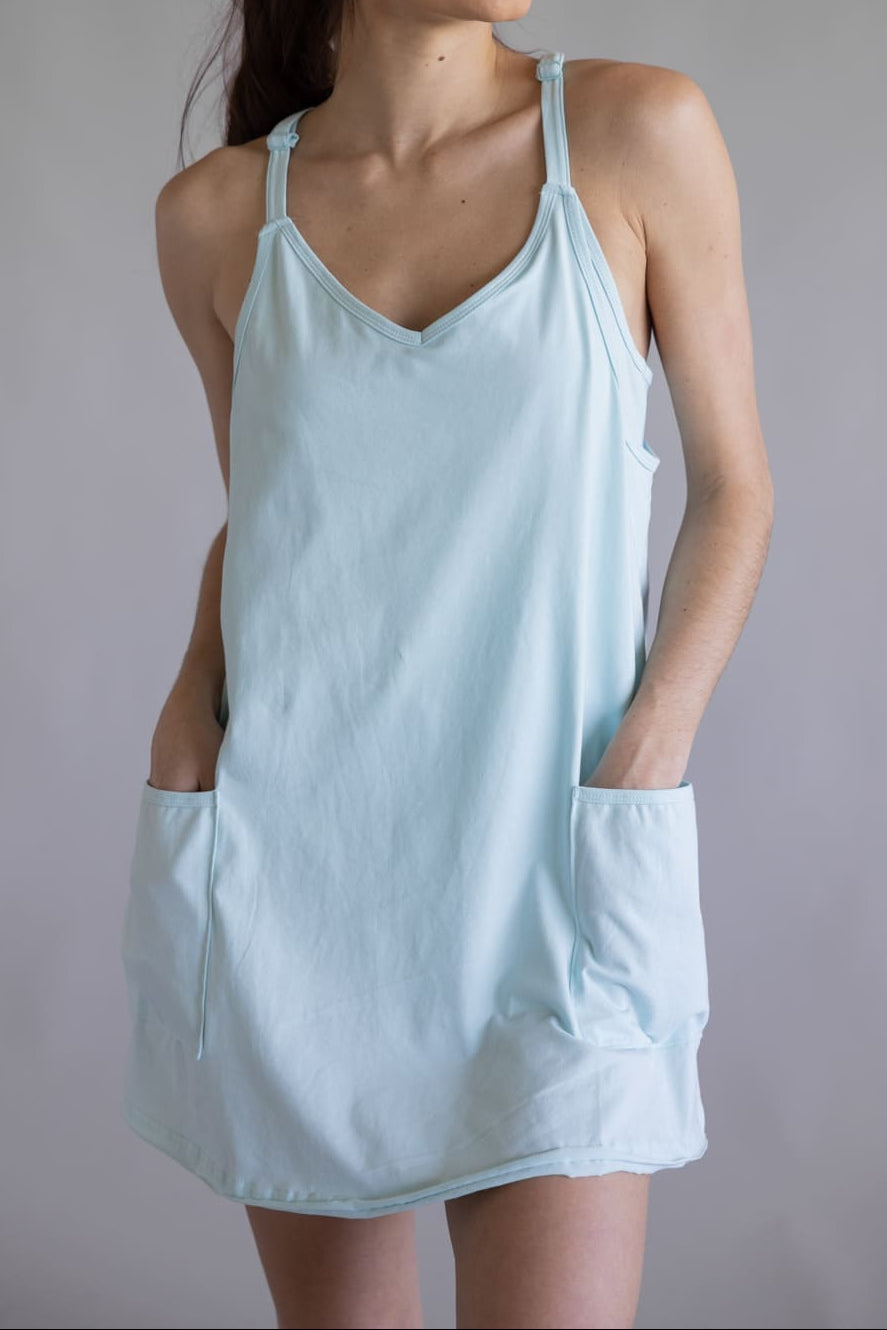 Tara Dress/Romper Robbins Egg