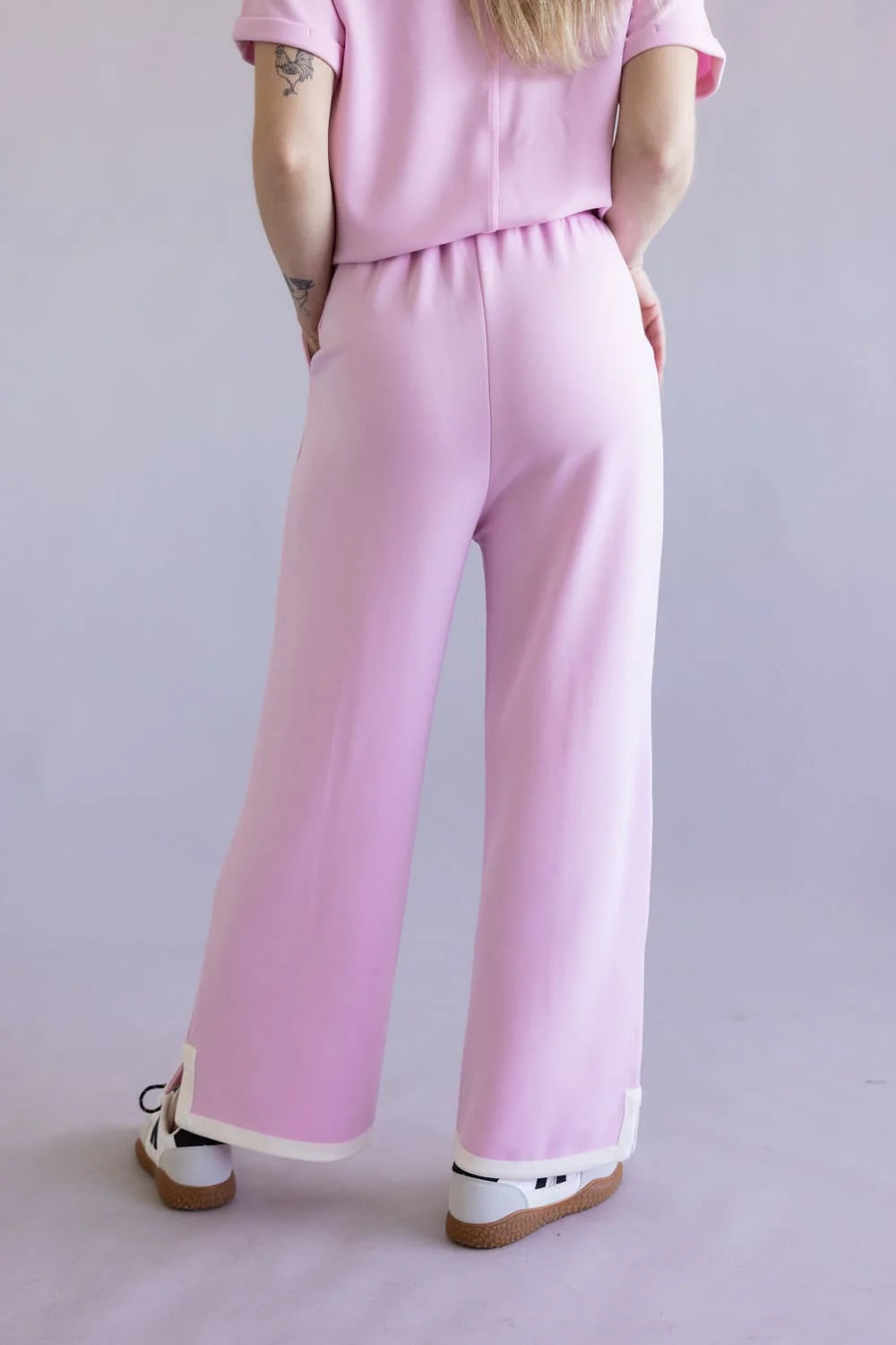 Butter Soft Pintuck Pant Blush