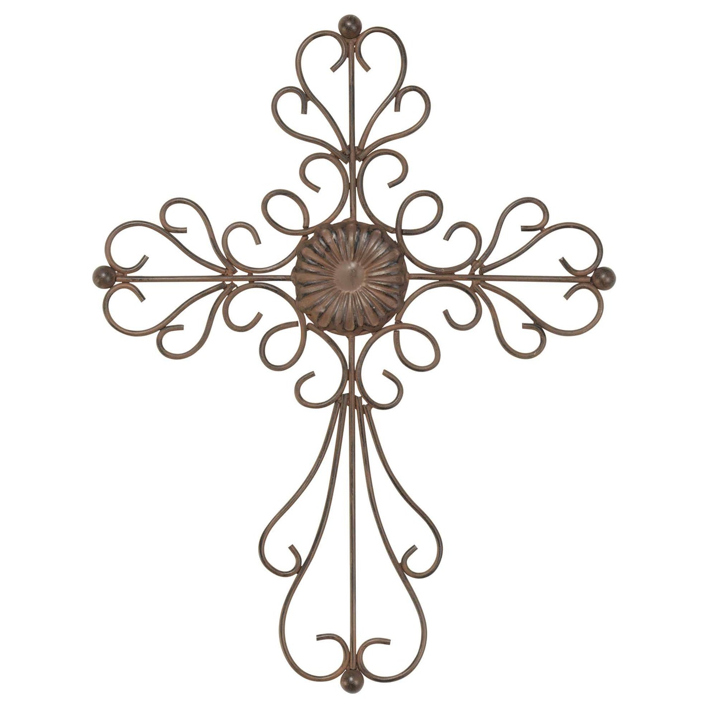 Wall Cross Metal 16h