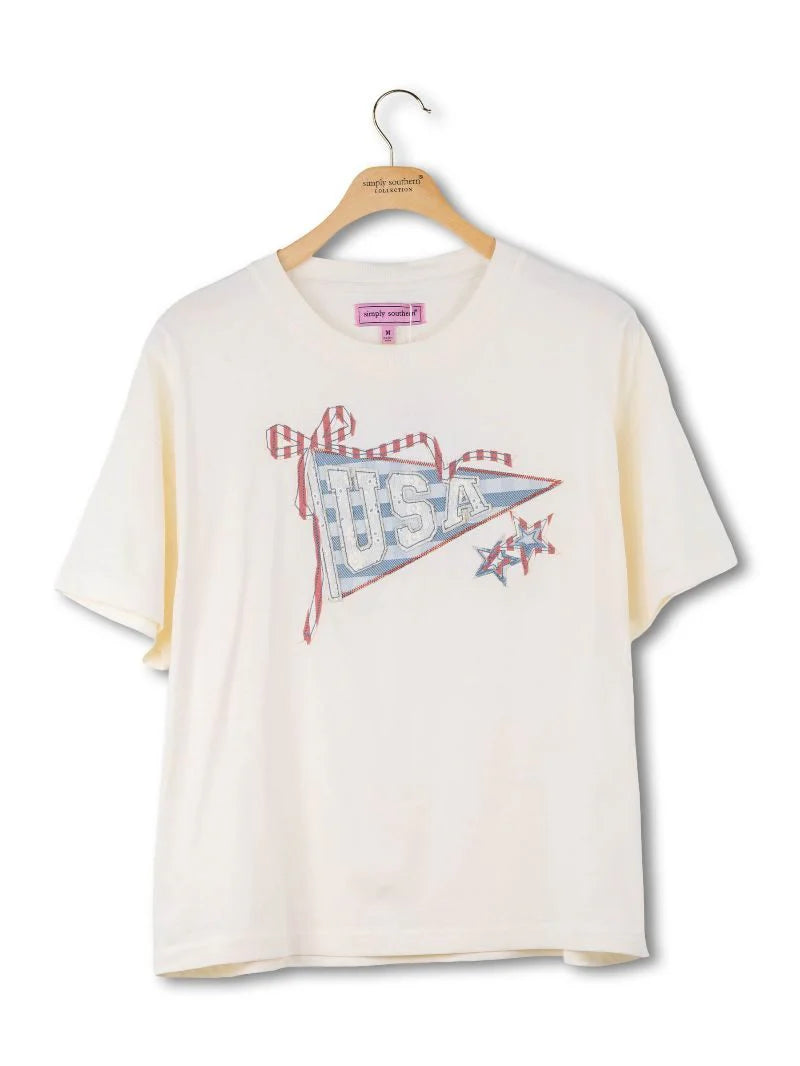 USA Applique Tee