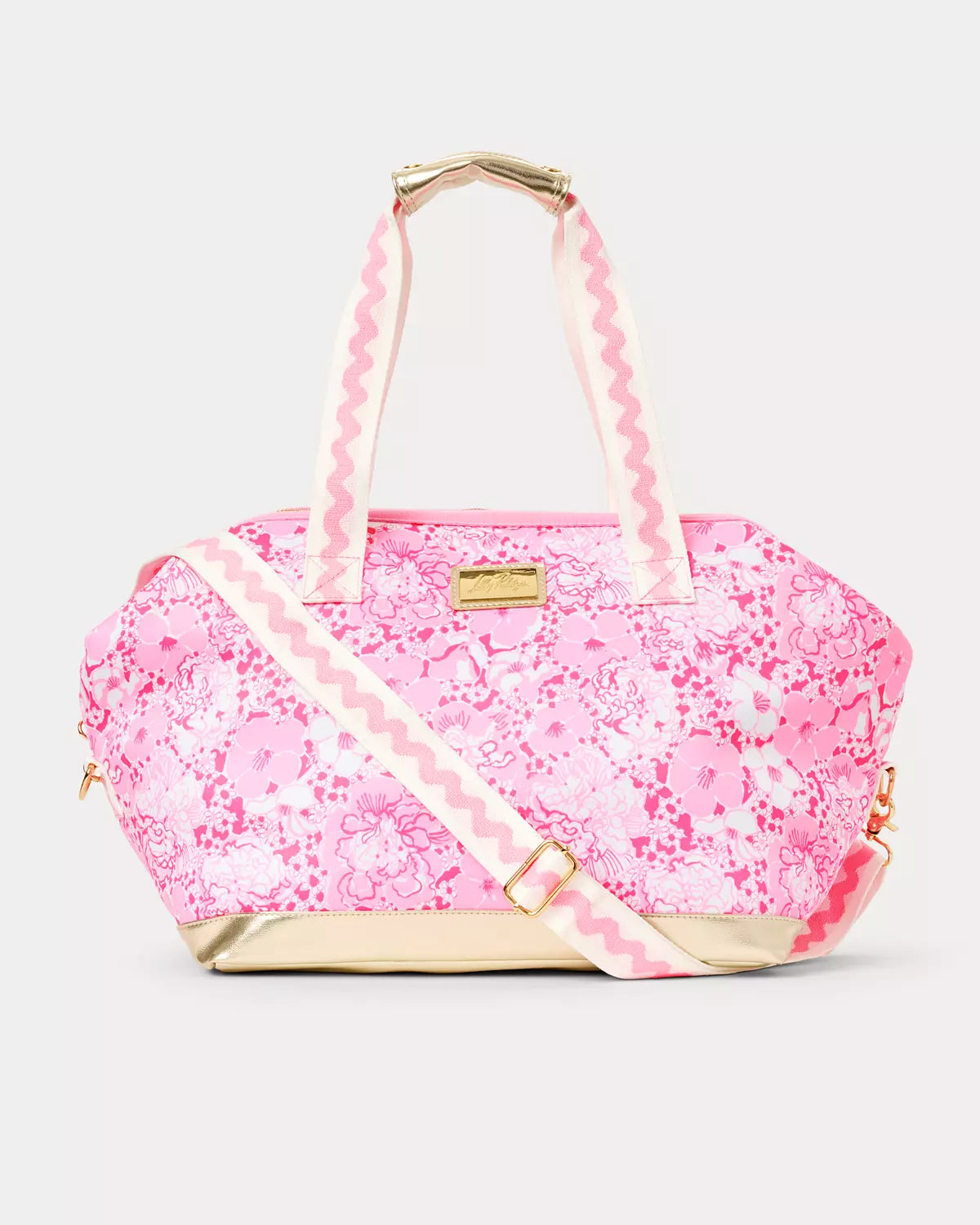 Neoprene Cooler in Conch Shell Pink Burst of Joy