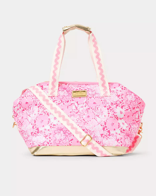 Neoprene Cooler in Conch Shell Pink Burst of Joy