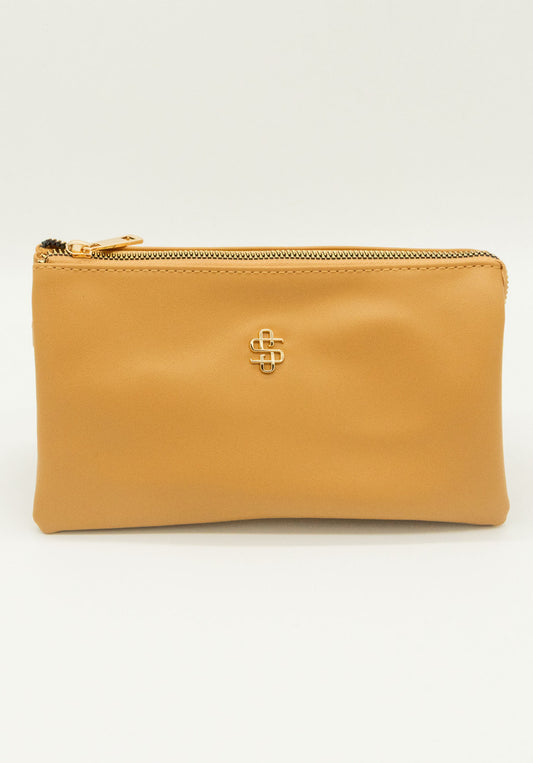 Leather Crossbody Wallet