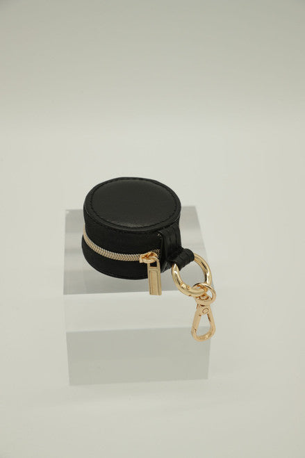Leather Travel Jewelry Keychain