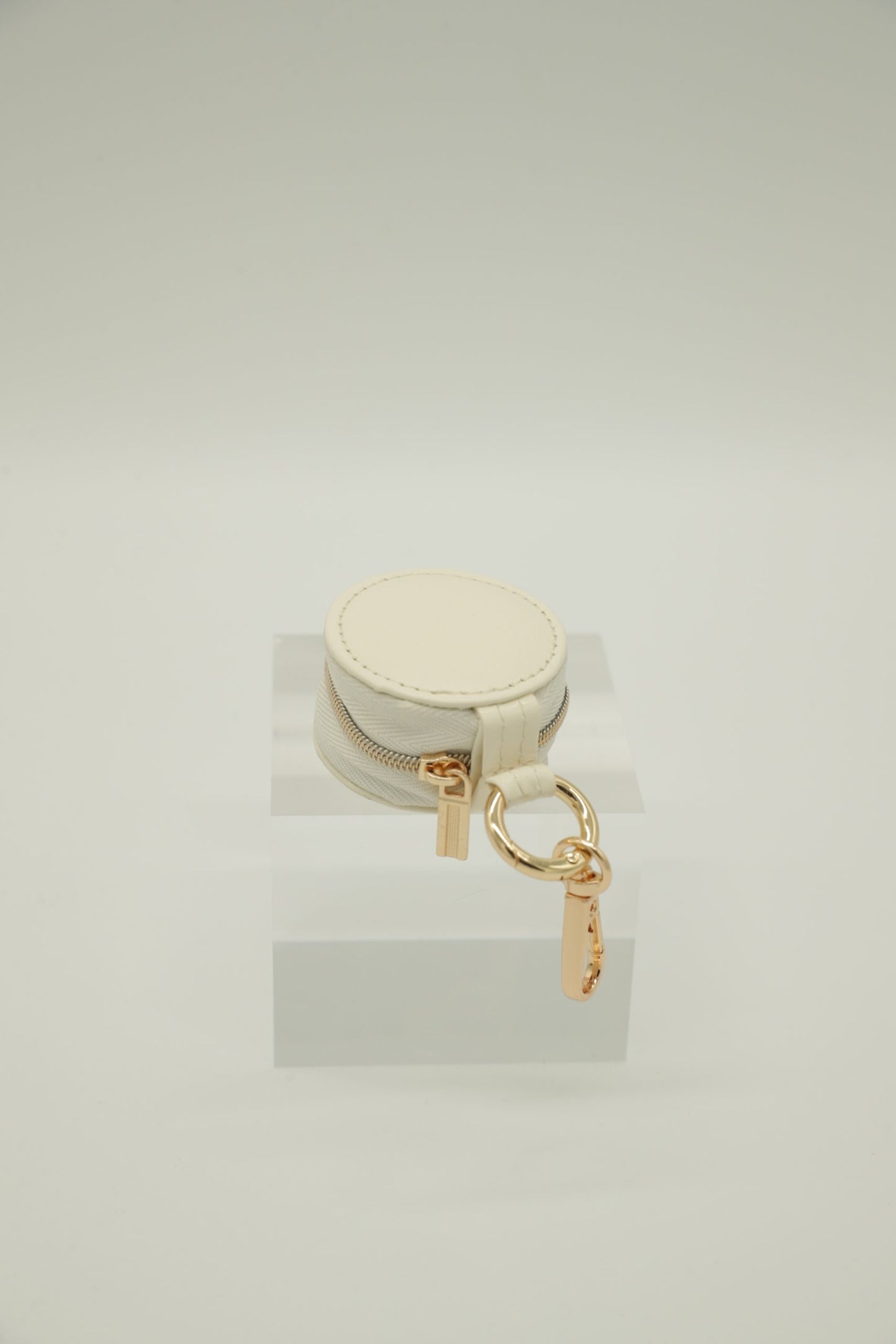 Leather Travel Jewelry Keychain