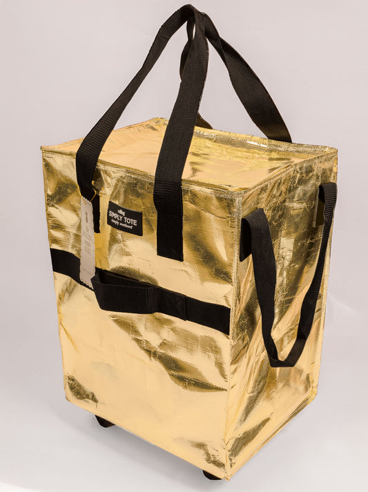 Roller Tote Gold