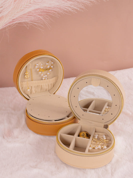 Leather Travel Jewelry box