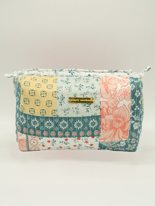 Quilted Cosmetic Bag
