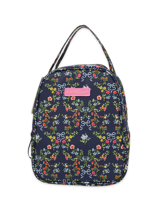 Navy Floral Lunchbox
