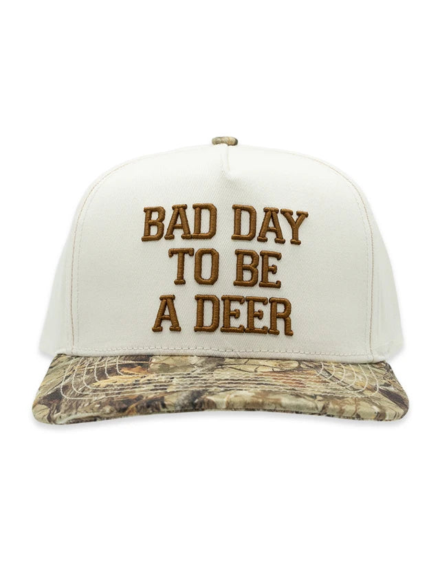Bad Day To Be A Deer Brown Camo Hat