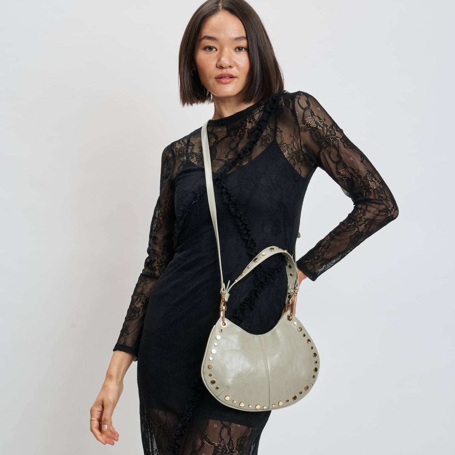 Nova Crossbody: Sage Grey