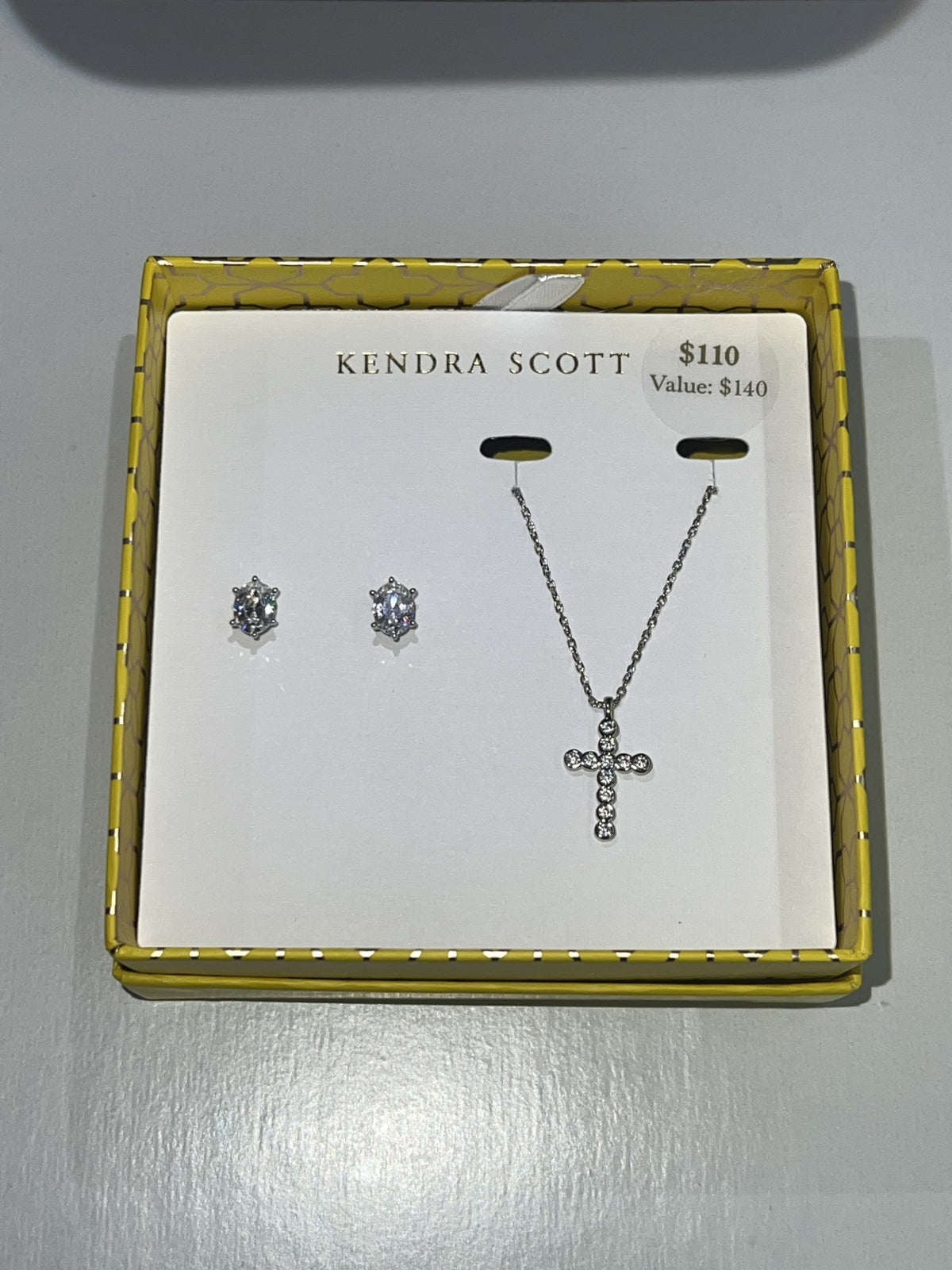 CROSS CRYSTAL AND CAILIN CRYSTAL GIFT SET GOLD