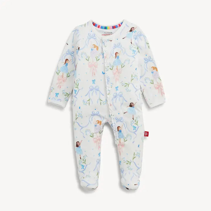 It Takes Tutu Modal Ruffle Footie