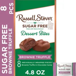 Sugar Free Milk Chocolate Brownie Truffle Dessert Bite