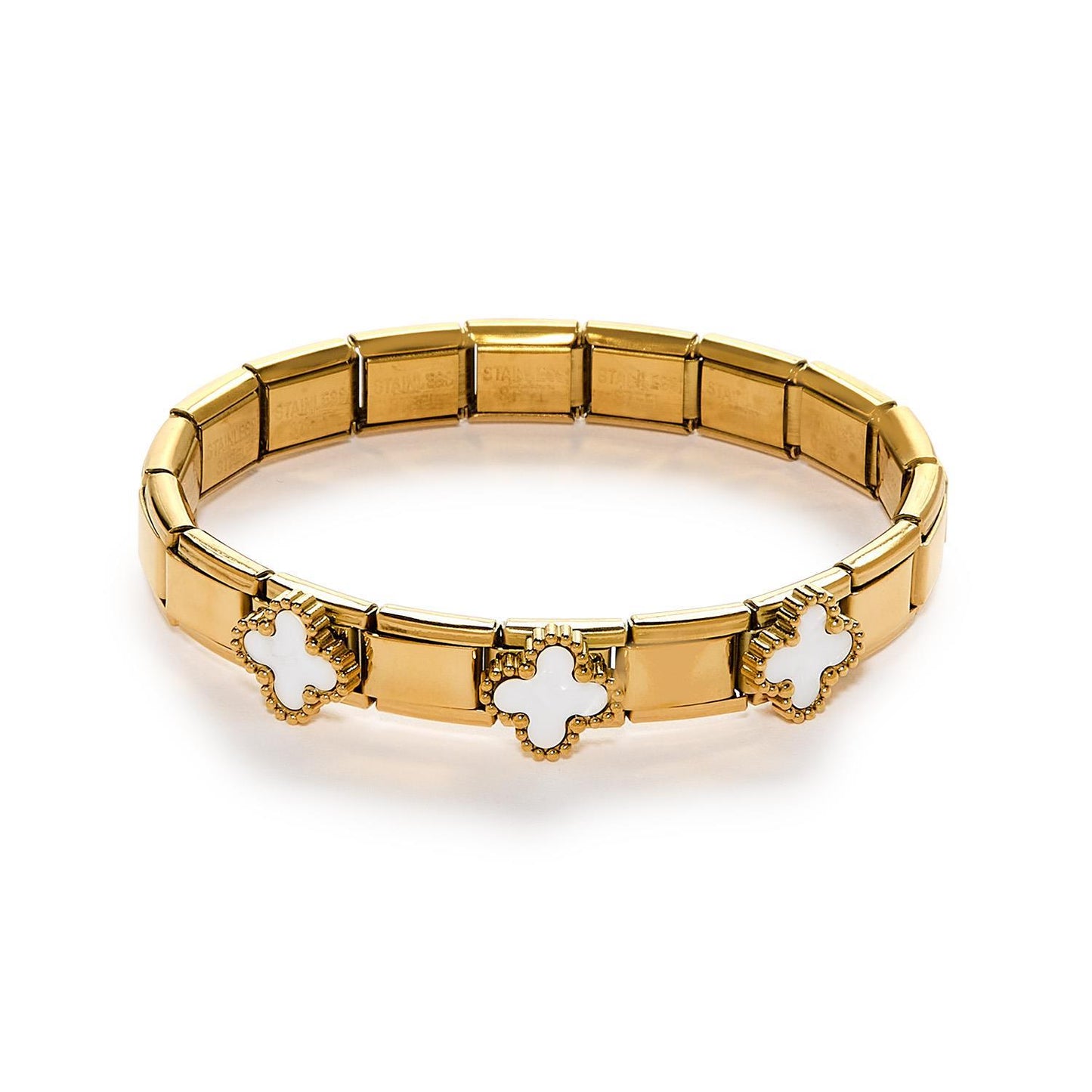 Waterproof Strech Bracelet - Stainless Steel