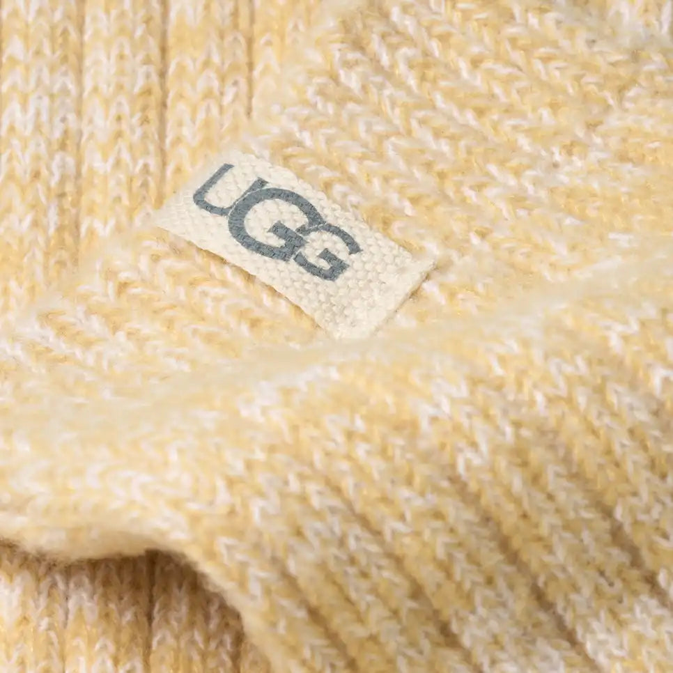 Women's Rib Knit Slouchy Crew in Millet