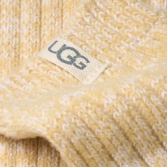 Women's Rib Knit Slouchy Crew in Millet