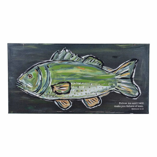 Fishers of Men Bass Canvas