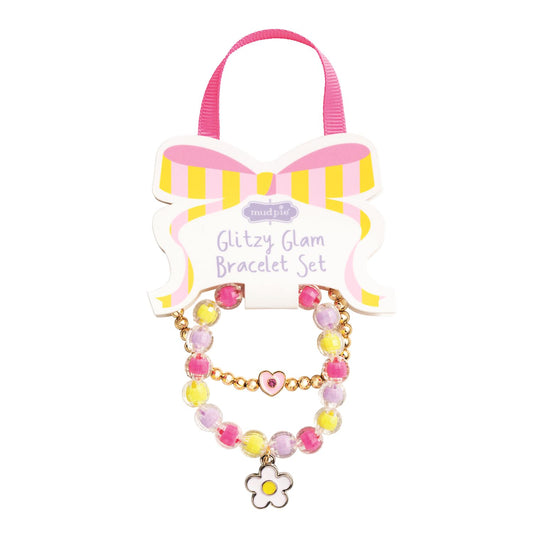 Glitzy Glam Bracelet Flower