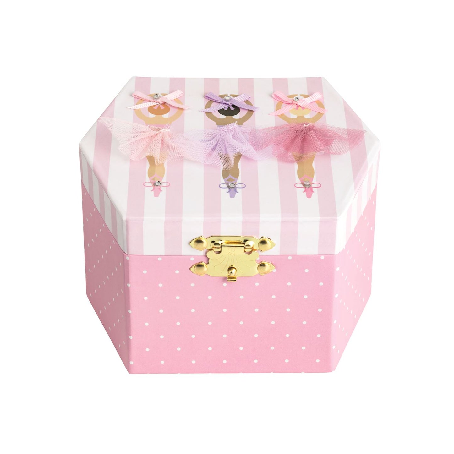 Three Ballerinas Jewelry Music Box