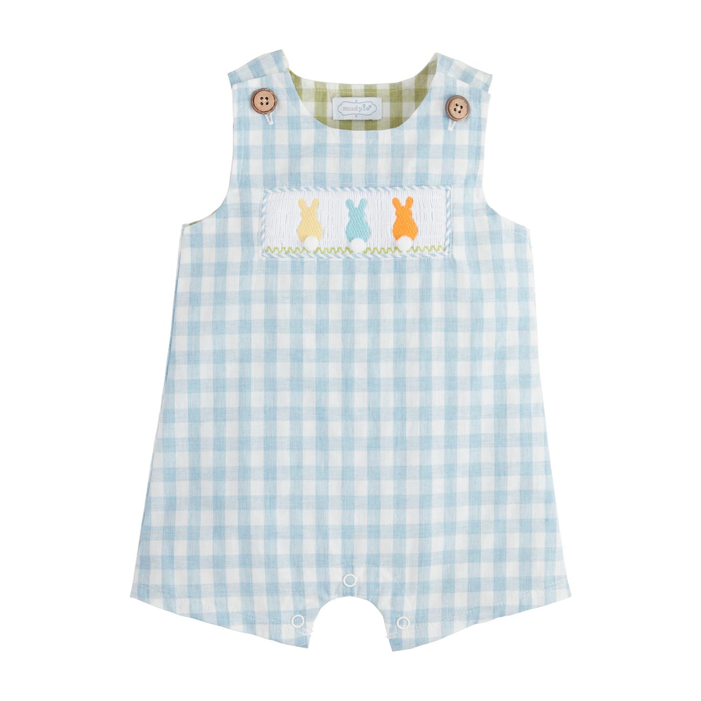 Gingham Bunny Jon Jon    6-9M