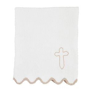 Cross Scallop Blanket