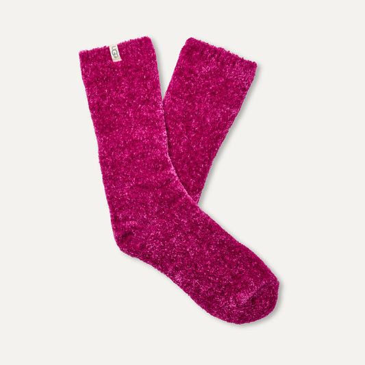 W Leda Cozy Sock in Chroma Pink