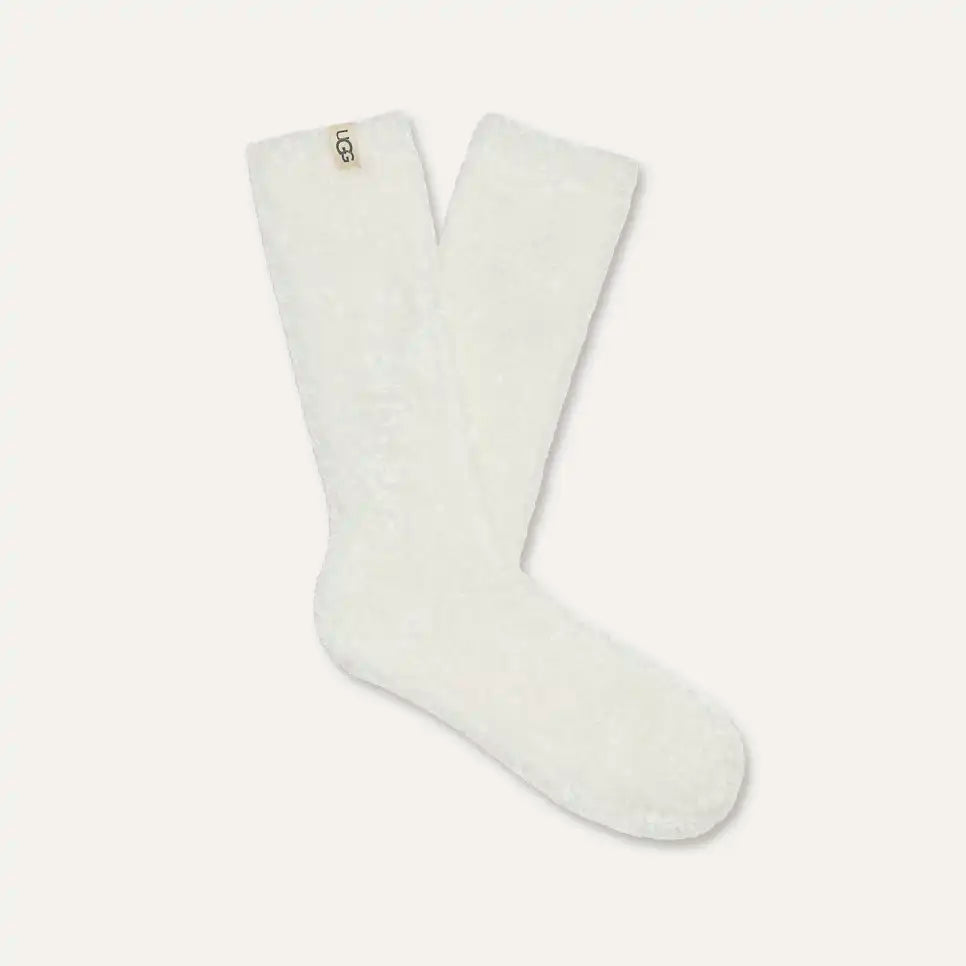 Women's Leda Cozy Sock White