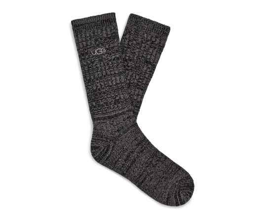 UGG M Trey Rib Knit Crew Black