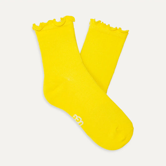 Karsyn Lettuce Edge Quarter Yellow