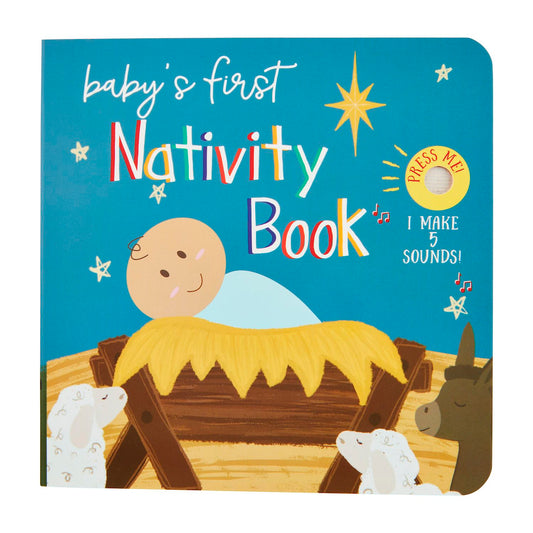 Baby's First Nativity Book with Sound