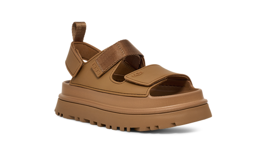 W Goldenglow Sandals in Bison Brown